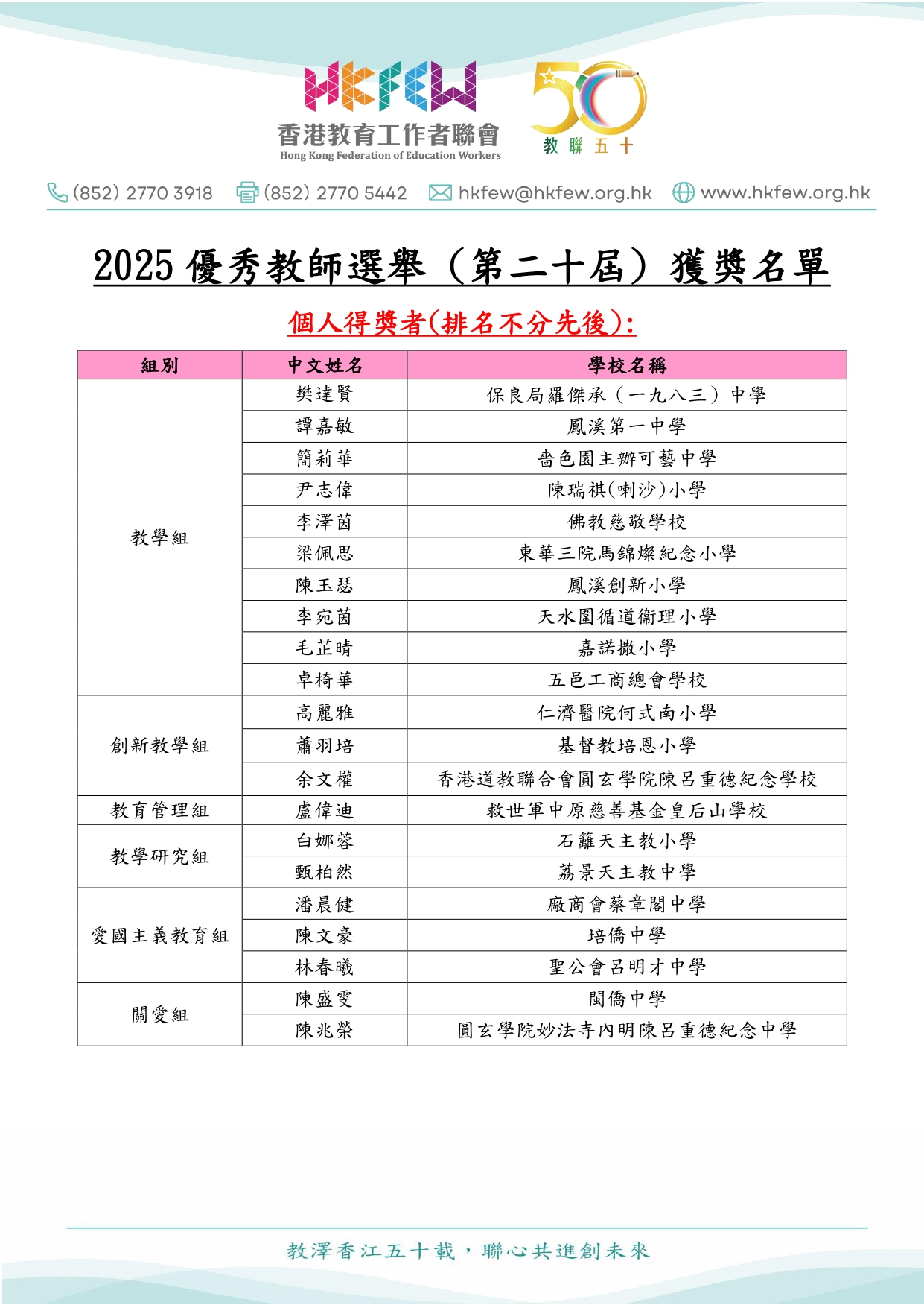 2025優秀教師選舉 第二十屆 獲獎名單V2 page 0001