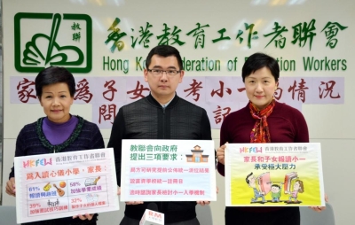 「家長為子女報考小一的情況」問卷調查結果
