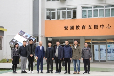 華潤創業馮凱副總裁親臨愛國教育支援中心參訪指導