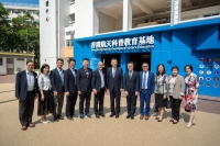 國家教育部王嘉毅副部長一行蒞臨愛國教育支援中心