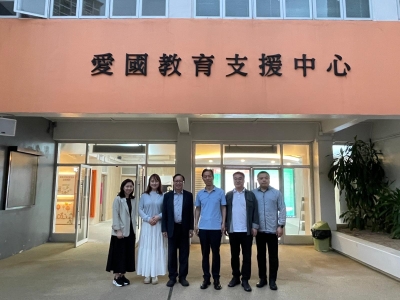 陝西省文物局副局長王潤彔一行蒞臨愛國教育支援中心指導