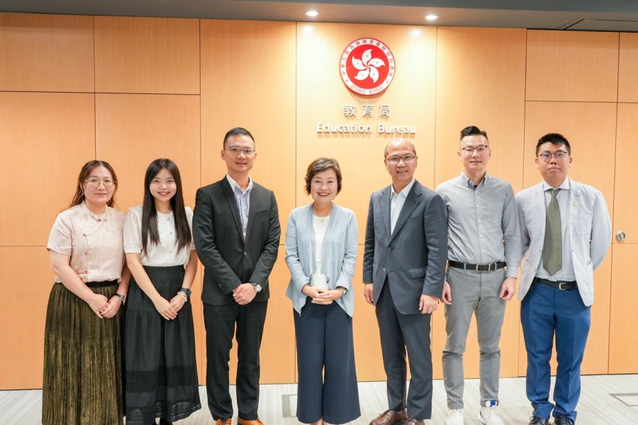 教育局局長與優秀教師選舉得獎者會面 共創教育新篇章