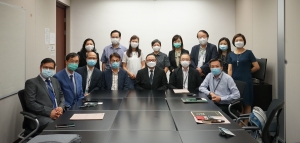 與立法會建制派召集人廖長江議員會晤 爭取盡快通過理順中小學中層人手及薪酬架構撥款