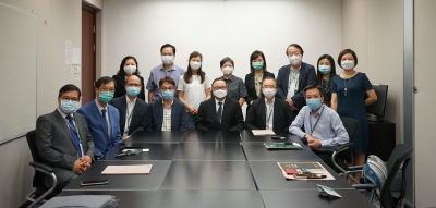 與立法會建制派召集人廖長江議員會晤 爭取盡快通過理順中小學中層人手及薪酬架構撥款